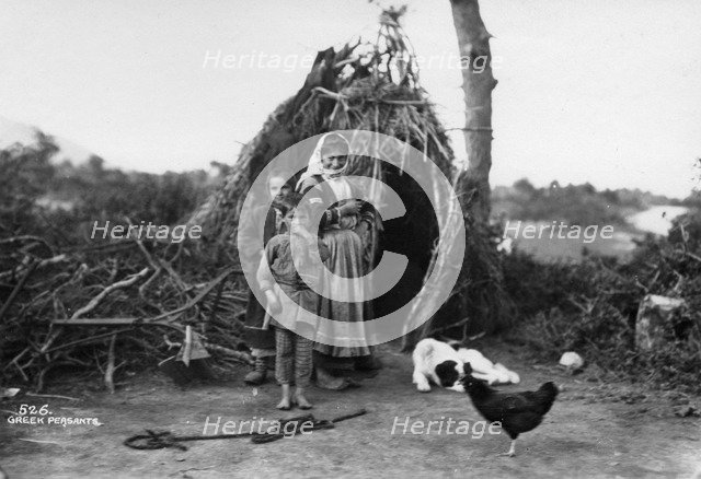 Peasants, Greece, c1920s-c1930s(?). Artist: Unknown