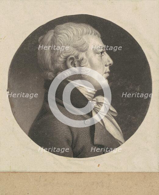 John Moore White, 1798-1803. Creator: Charles Balthazar Julien Févret de Saint-Mémin.