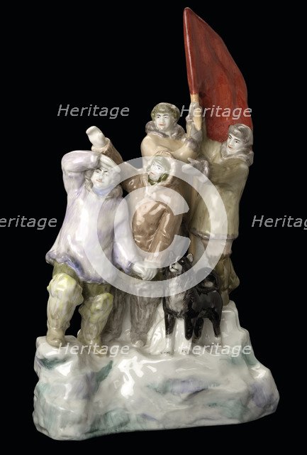 The Papanin Expedition, 1938.