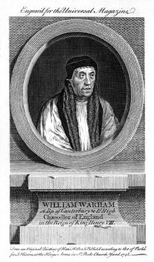 William Warham, Archbishop of Canterbury, 1748. Artist: Unknown