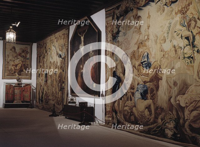 Exhibition with general subject 'Apotheosis of the Eucharist', made in Brussels.