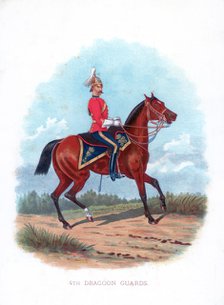 '4th Dragoon Guards', 1888. Artist: Unknown