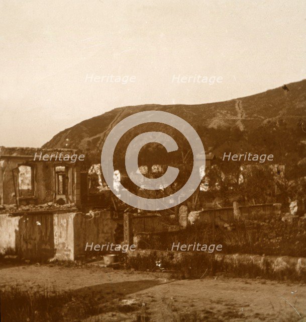 The kiosk, Metzeral, northern France, c1914-c1918. Artist: Unknown.