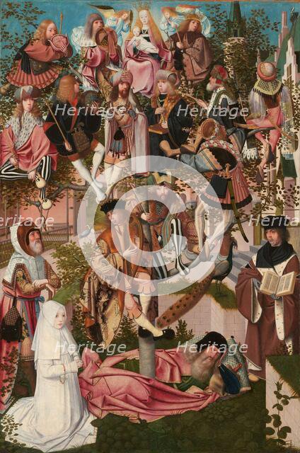 The Tree of Jesse, c.1500. Creator: Geertgen tot Sint Jans (circle of).