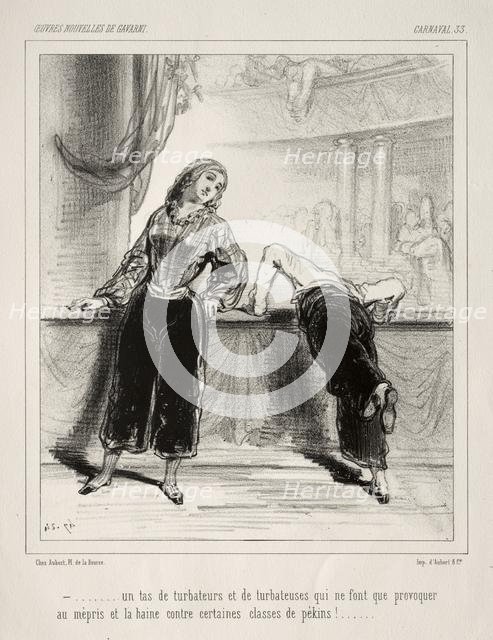 Carnaval. Creator: Paul Gavarni (French, 1804-1866).