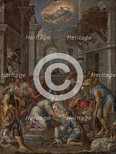 The Adoration of the Shepherds, c1585-1590 . Creator: Fontana, Lavinia (1552-1614).