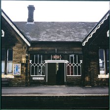 Settle Station, Settle, Craven, North Yorkshire, 1991. Creator: Ian Mesnard Parsons.