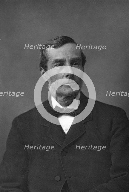 Hugh Lupus Grosvenor (1825-1899), 1st Duke of Westminster, 1890. Creator: W&D Downey.