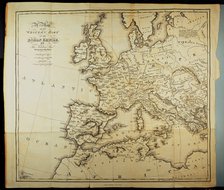 Map of the Roman provinces in times of Hadrian, printed in London in 1815.