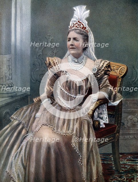 Queen Sophia of Sweden, late 19th-early 20th century. Artist: Unknown