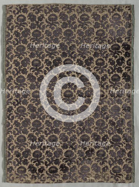 Length of Velvet, 1600-1640. Creator: Unknown.