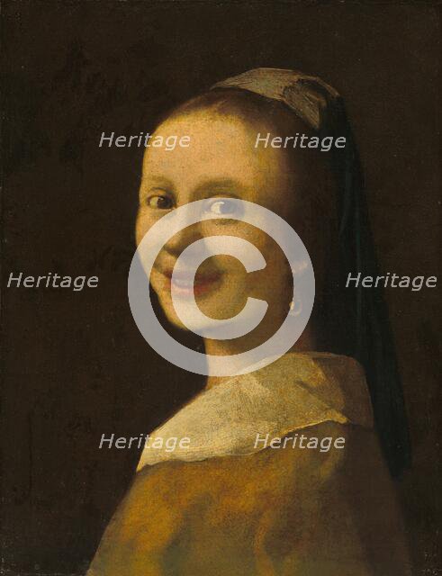 The Smiling Girl, c. 1925. Creator: Anon.