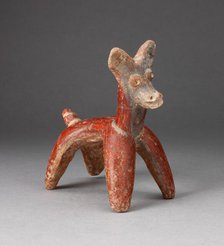 Miniature Figure of a Standing Deer, 100 B.C./A.D. 300. Creator: Unknown.