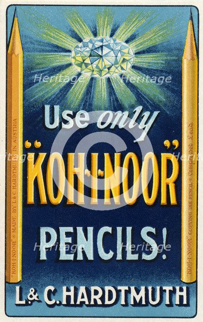 Koh-I-Noor pencils, 1900s. Artist: Unknown