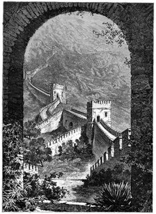 Great Wall of China, 19th century. Artist: Dosso