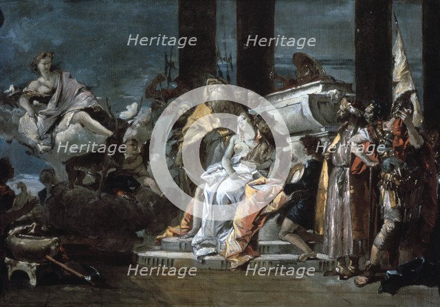 'Sacrifice of Iphigenia', 1735. Artist: Giovanni Battista Tiepolo