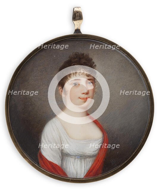 Lady Catharina Maria Charlotta Wallenstrahle. Creator: Johan Erik Bolinder.