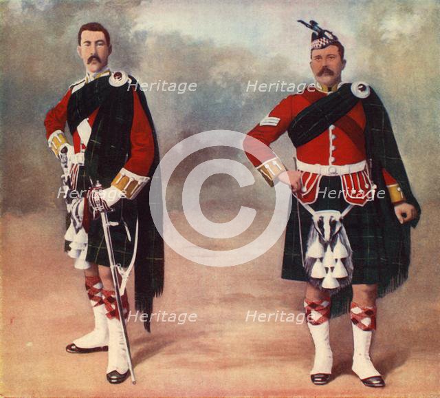 'The Cape Town Highlanders', 1900. Creator: JE Bruton.