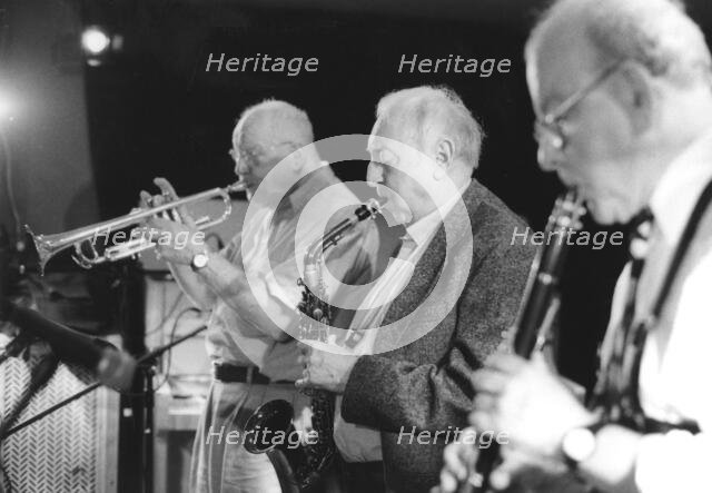 Ronnie Hughes, Harry Klein, John Barnes, Spice of Life,London, 2007. Creator: Brian Foskett.