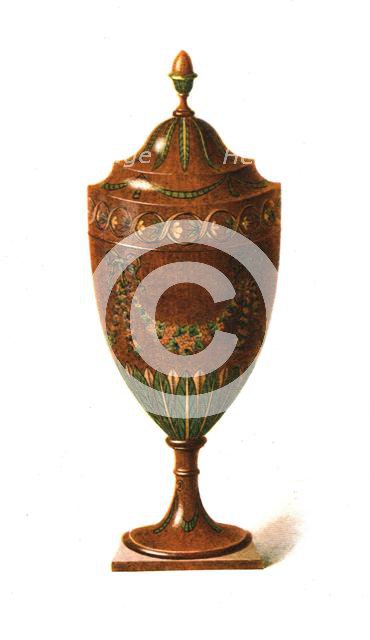 Circular Knife-Case, 1908. Creator: Shirley Slocombe.