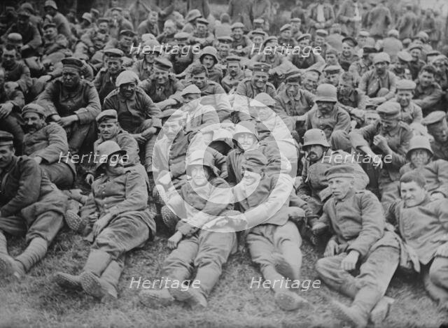 German prisoners, Messines Ridge,  8 Jun 1917. Creator: Bain News Service.