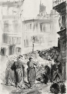 The barricade, 1871.