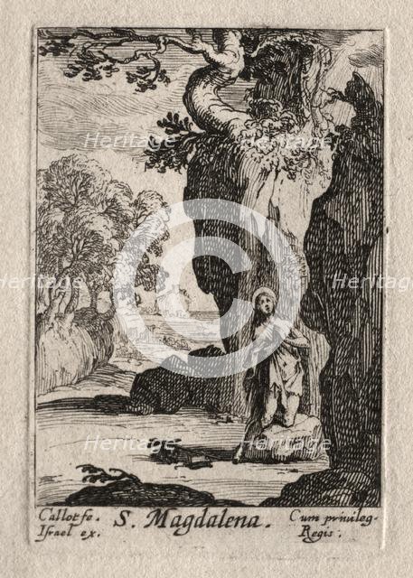 Les Penitents: St. Madeleine repentante. Creator: Jacques Callot (French, 1592-1635).