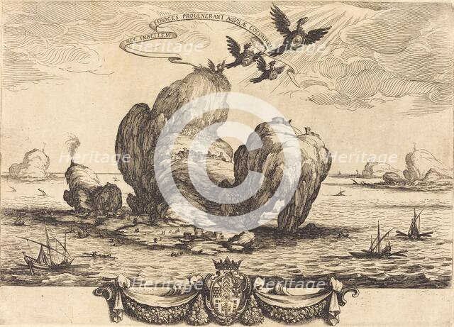 The Great Rock, 1623. Creator: Jacques Callot.