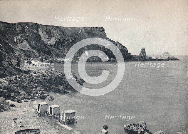 'Torquay - Anstey's Cove', 1895. Artist: Unknown.