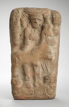 Durga Slaying the Buffalo Demon, c.2nd century. Creator: Unknown.