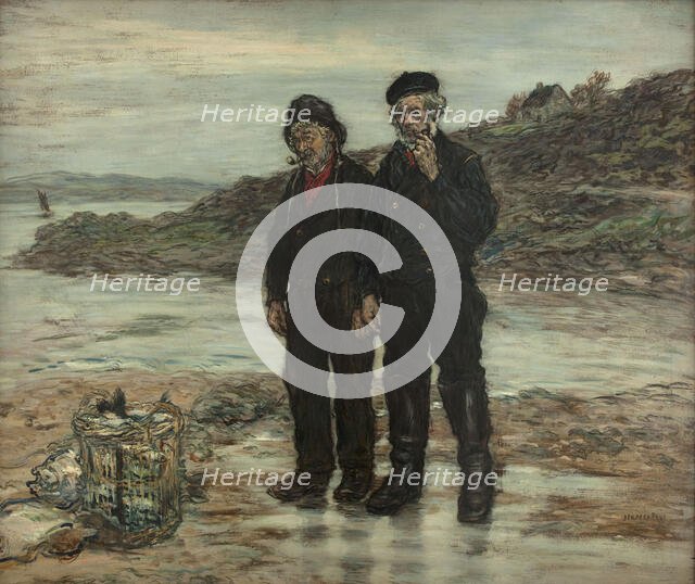 Pêcheurs d'Ecosse, between 1893 and 1895. Creator: Jean-François Raffaëlli.