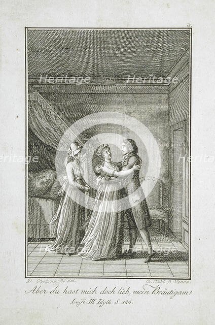 Illustration for 'Becker's Almanac for 1798', c1798. Creator: Daniel Nikolaus Chodowiecki.