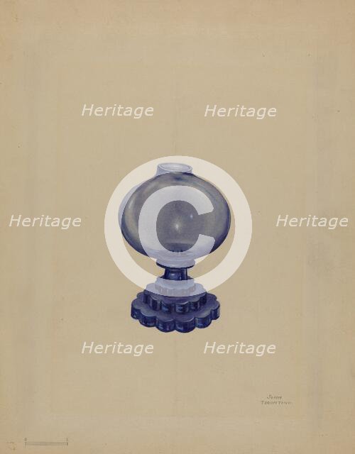 Spark Lamp, c. 1936. Creator: John Tarantino.