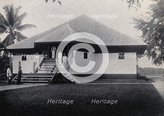 Sarawak: exterior view of the Baram Fort, c1900. Creator: Unknown.