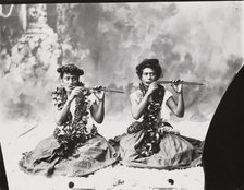 The Hawaiian Ukeke Players, Last quarter of 19th cen.. Creator: Anonymous.