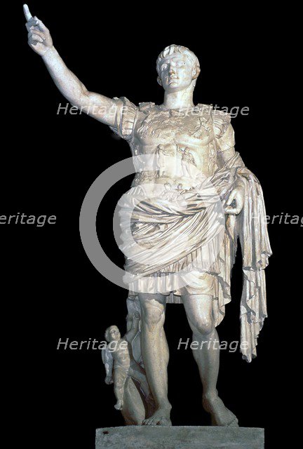 Statue of the Emperor Augustus, 2nd century. Artist: Unknown