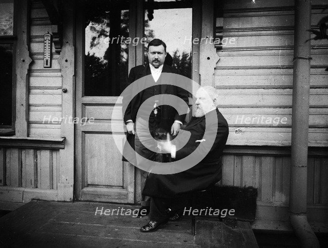 Alexander Glazunov (1865-1936) and Mily Balakirev (1837-1910).