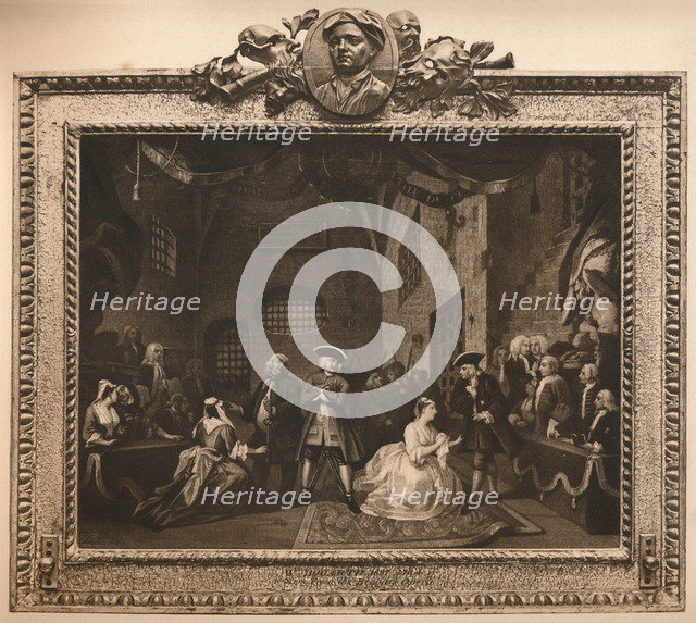 'Scene from the The Beggar's Opera VI', 1731. Artist: William Hogarth.