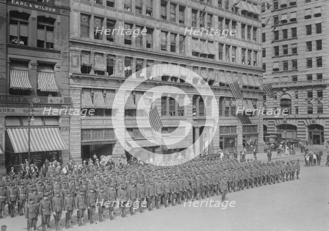9th Coast Defence in Union Sq., between c1915 and c1920. Creator: Bain News Service.
