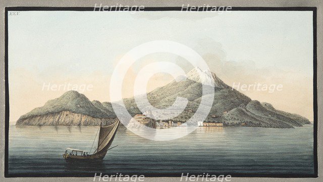 View of the Island of Ischia from the sea, 1776.