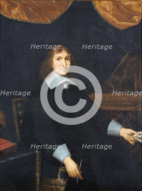 Portrait of Nicolas Fouquet (1615-1680), 1653. Creator: Le Brun, Charles (1619-1690).