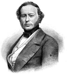 John Ericsson, engineer, 1839. Artist: Unknown