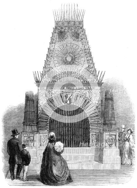 The International Exhibition: Birmingham Smallarms Trophy, 1862.  Creator: Unknown.