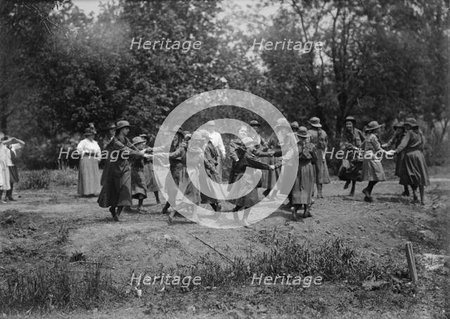 Girl Scouts - Activities And Play, 1917. Creator: Harris & Ewing.