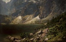 The Morskie Oko Lake, 1891. Creator: Alexandre Mroczkowski.