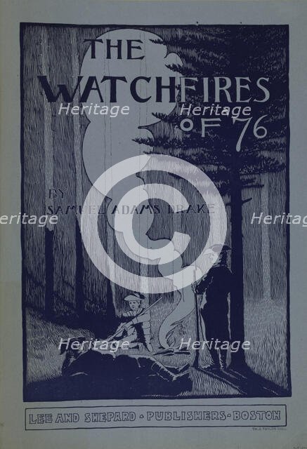 The watchfires of '76, c1896. Creator: Unknown.