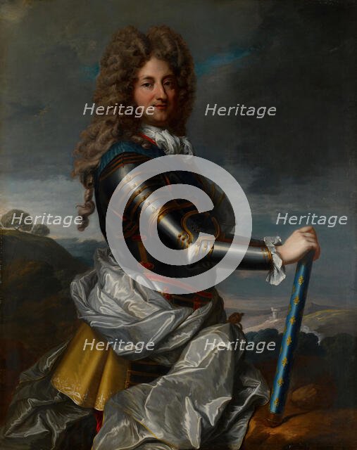 Portrait of Philippe Duc d'Orleans (1674-1723), 1710-1717. Creator: Jean-Baptiste Santerre.