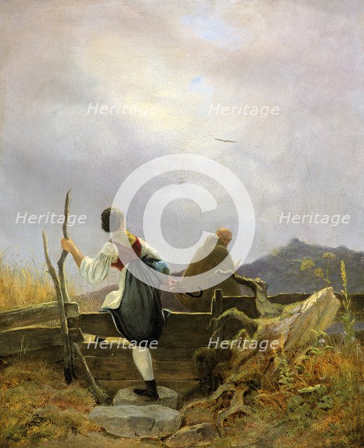 Dairymaid and Monk, 1838.