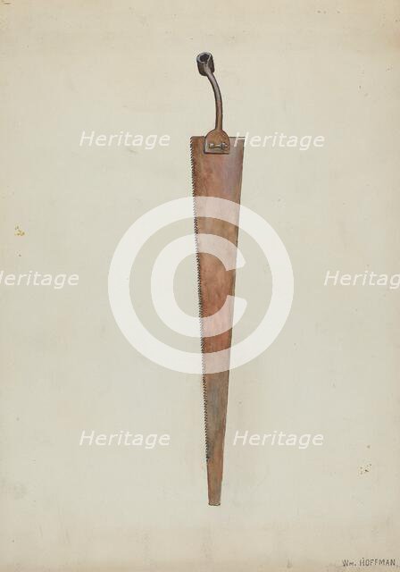 Whipsaw, c. 1937. Creator: William Hoffman.