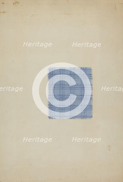 Blouse, c. 1937. Creator: Inez Montgomery.